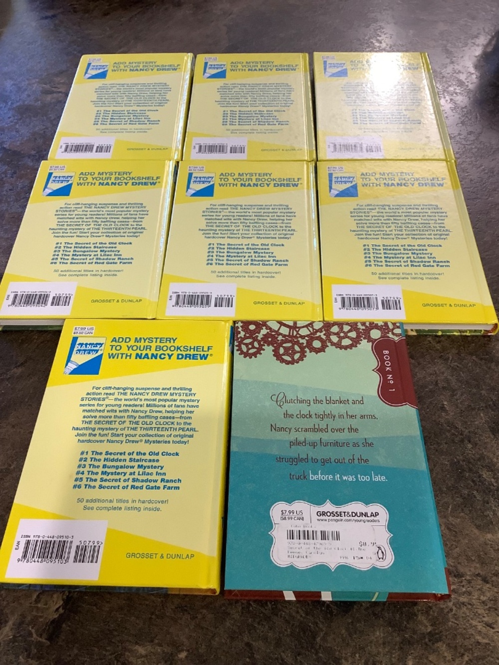 8 Nancy Drew Books - Picture 3 of 4